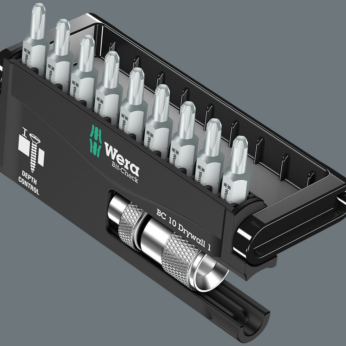 Wera 10pce Drywall PH2 Screwdriver Bit Set | Metal Fabrication Supplies