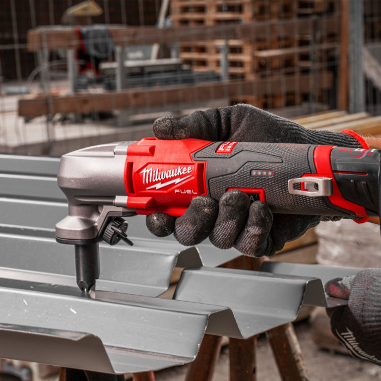 Milwaukee M12FNB16 Fuel 1.6mm Nibbler Body Metal Fabrication Supplies