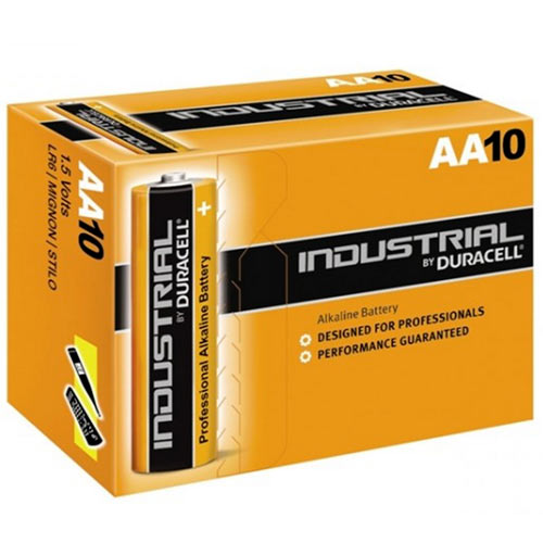 Duracell Industrial ALKALINE Batteries, Accessories