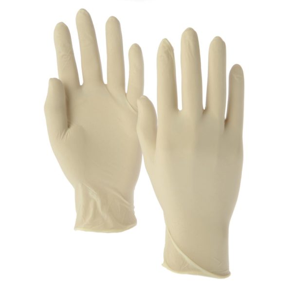 Disposable Powder Free Latex Gloves Box of 100 Metal Fabrication